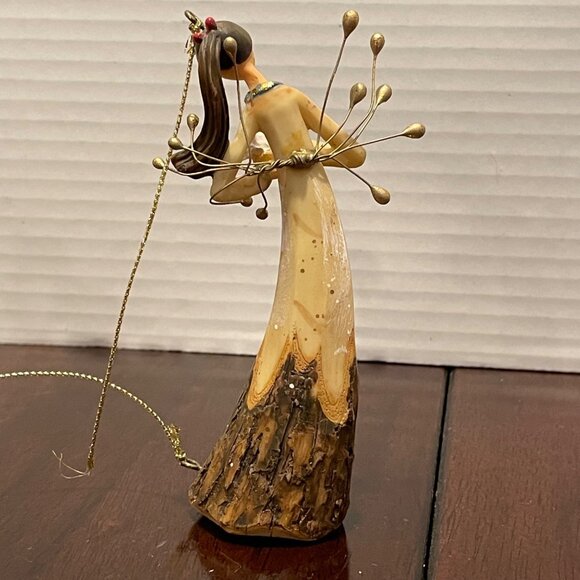 Handmade Antler Angel Figurine or Ornament - Picture 3 of 6